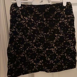 Black detail mini skirt 🔥 🔥